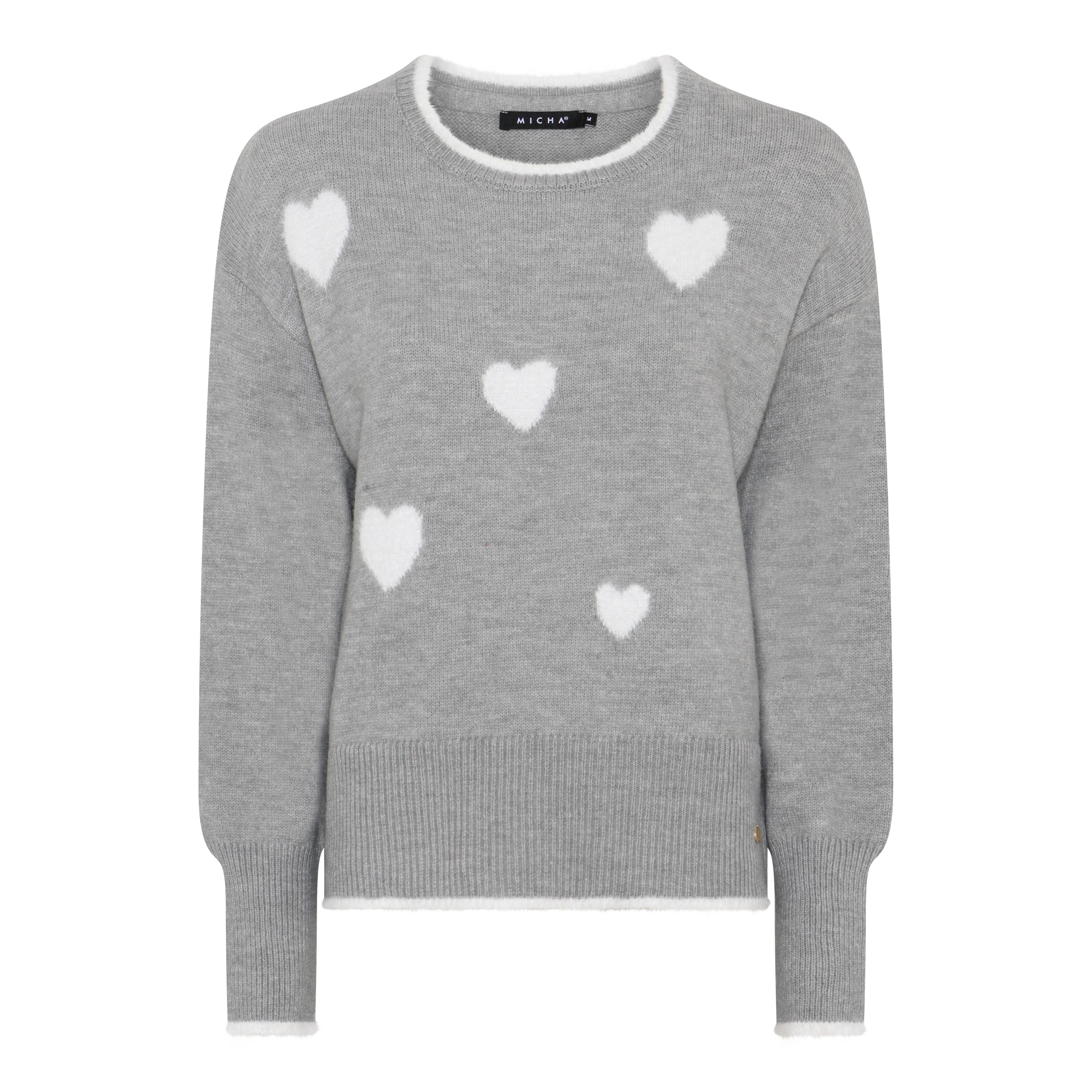 Grey melange/Off white