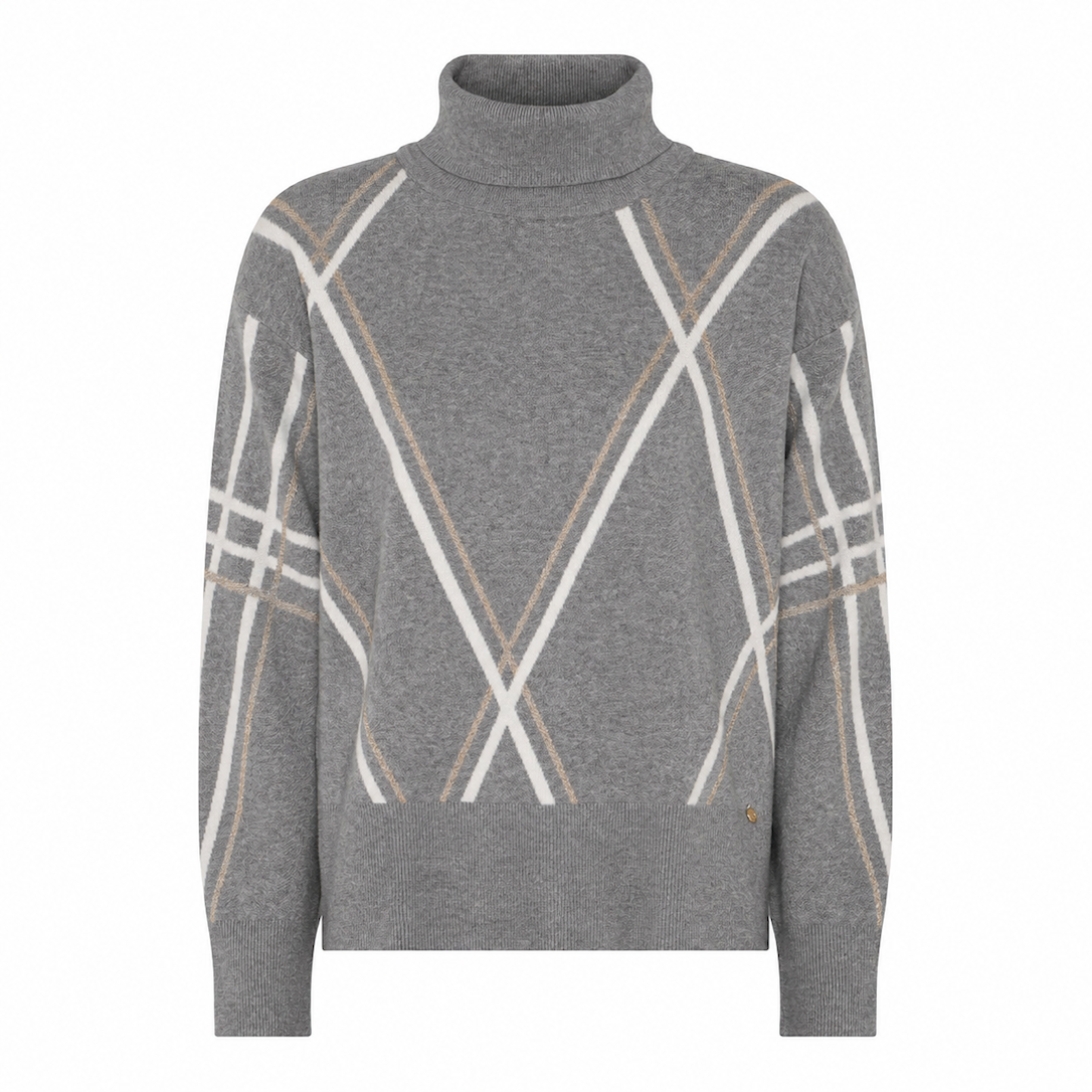 Elegant Stripe Knit