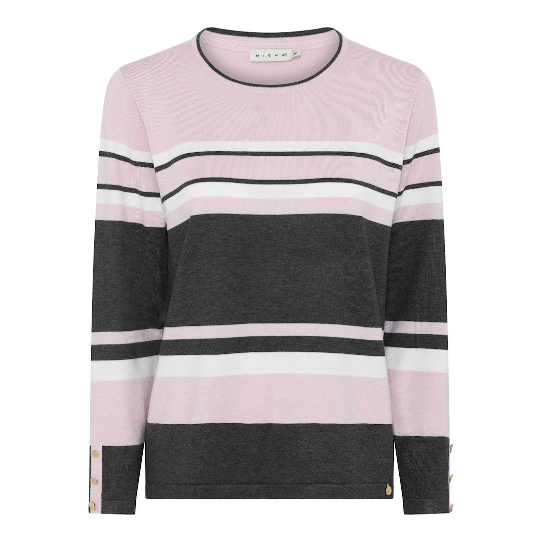 Basic Ecovero Stripe Knit