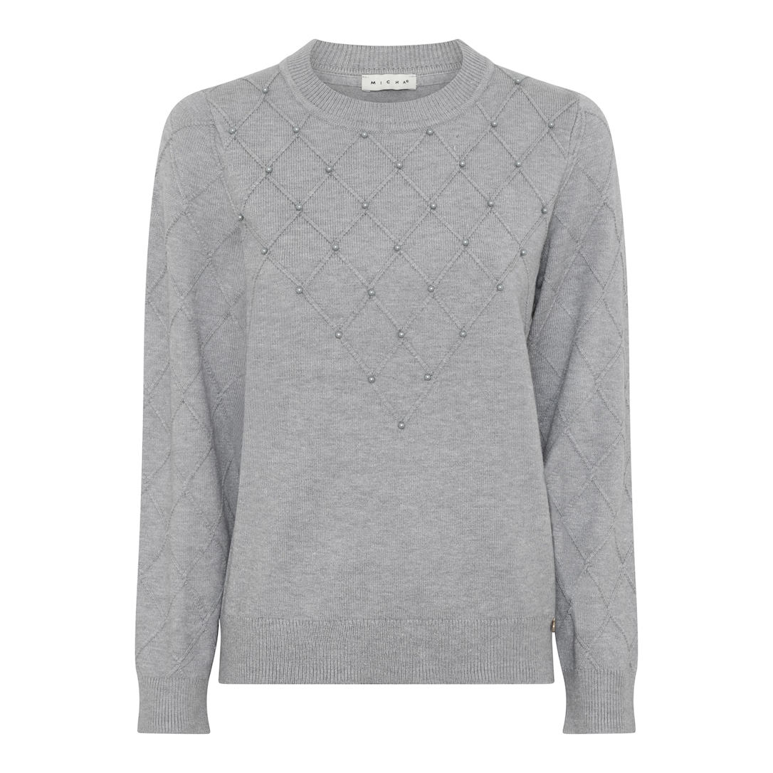 Basic Pearl Detail Knit