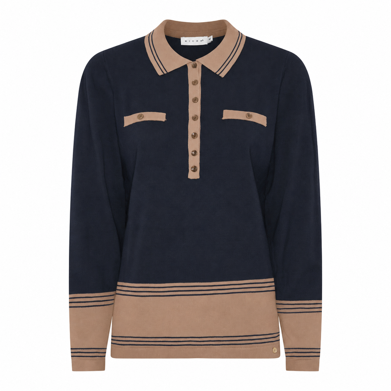 Navy/Camel