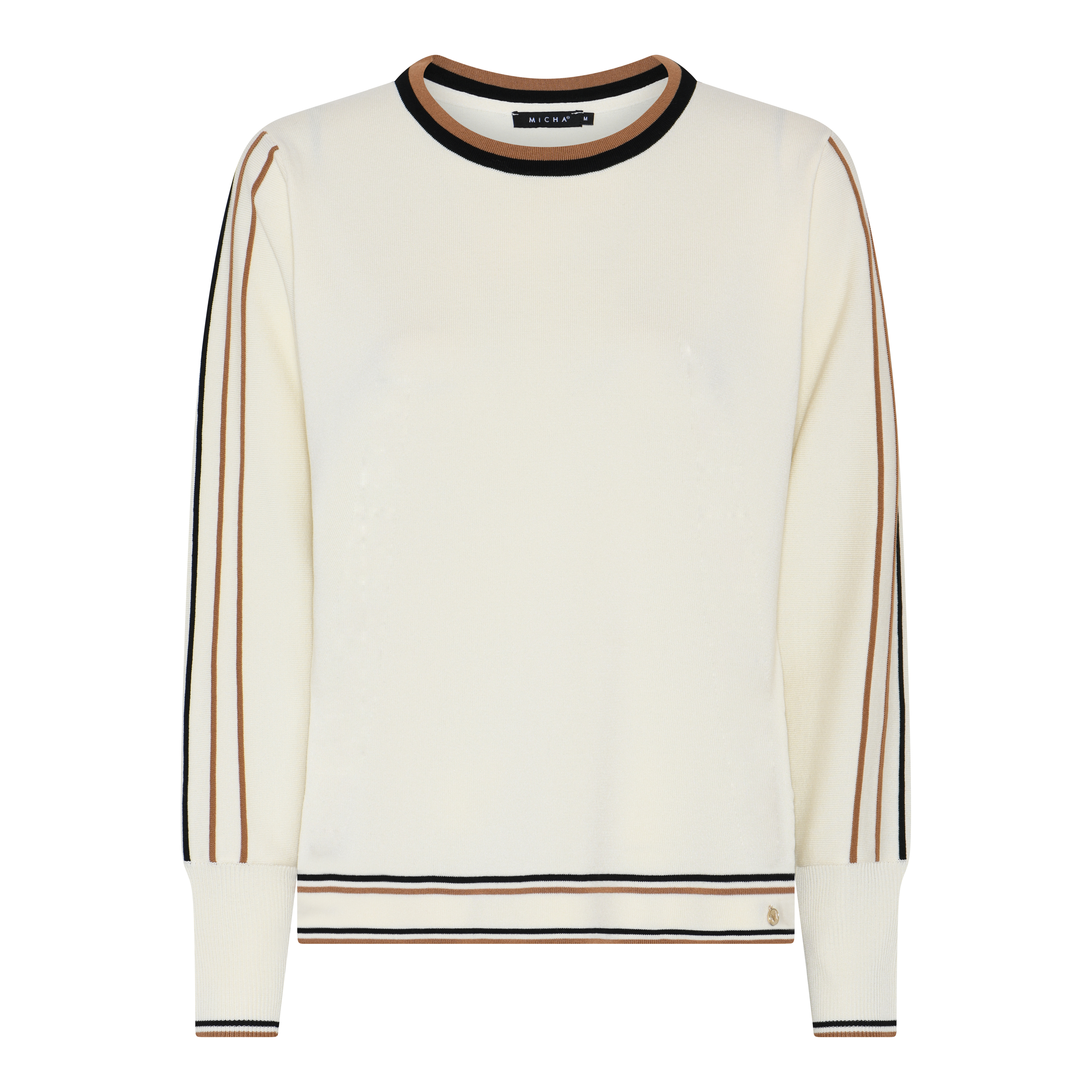 Off White/Camel/Black