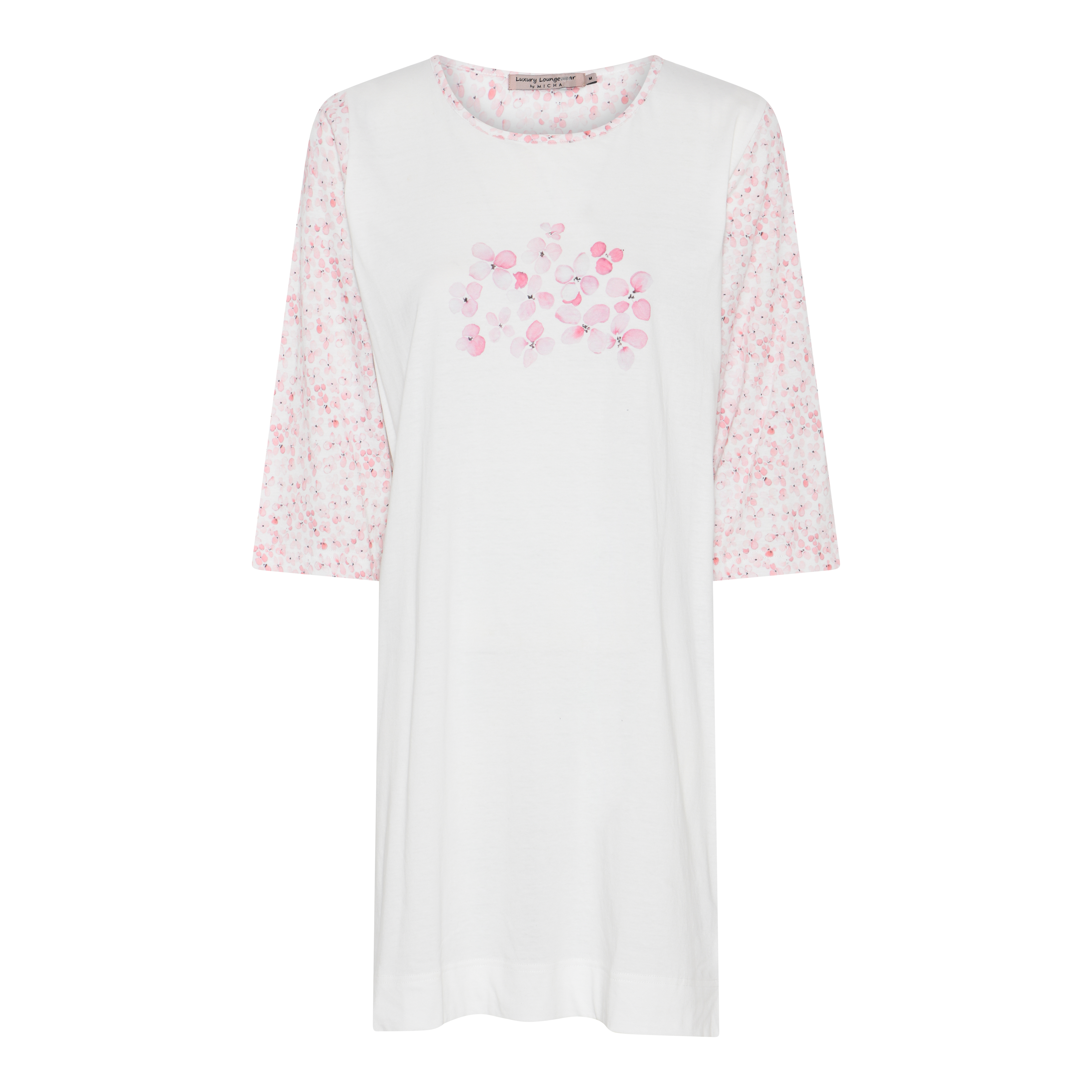 White/Pink print