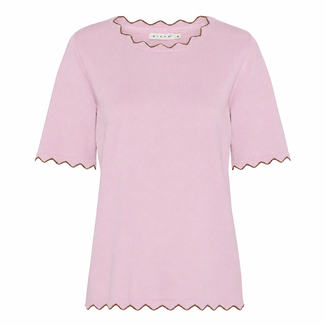 Basic Viscose Knit with Edge