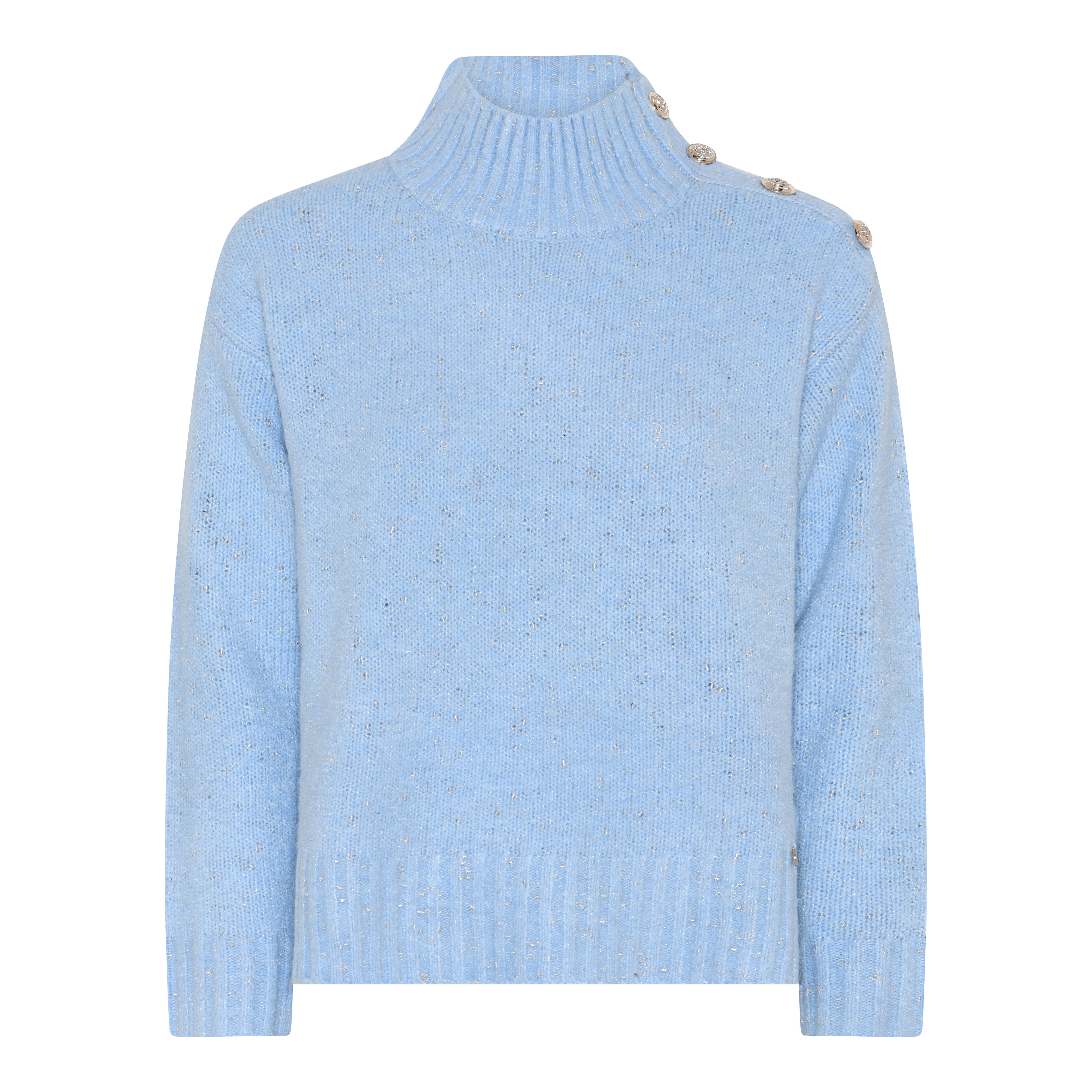 Blue/Silver Lurex