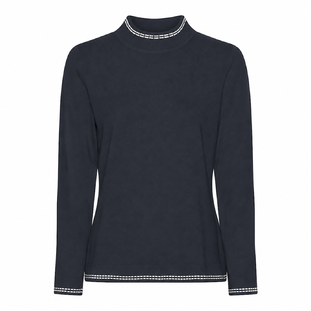 Basic Viscose Knit with Edge