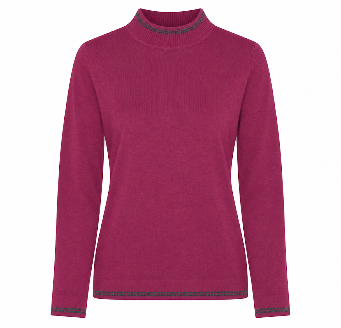 Basic Viscose Knit with Edge