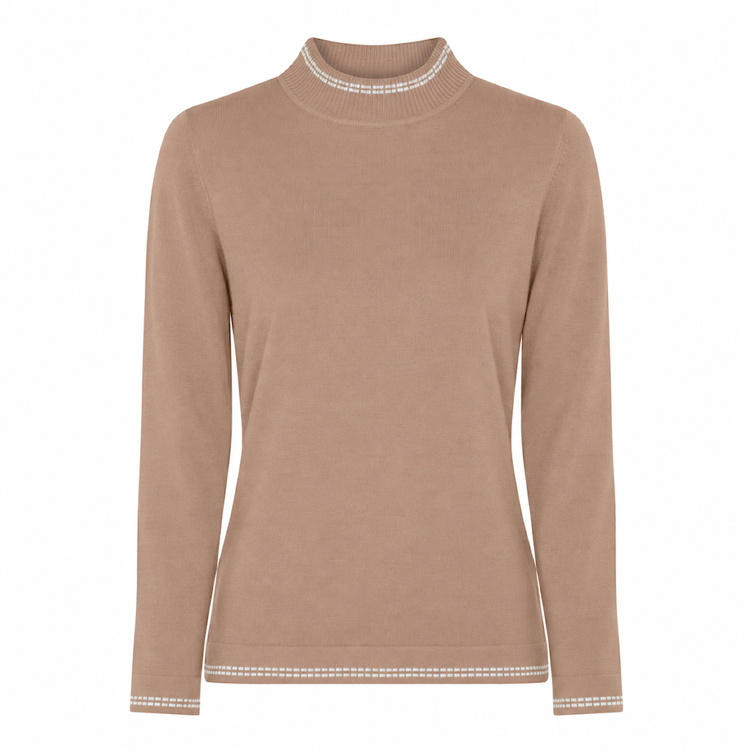 Basic Viscose Knit with Edge